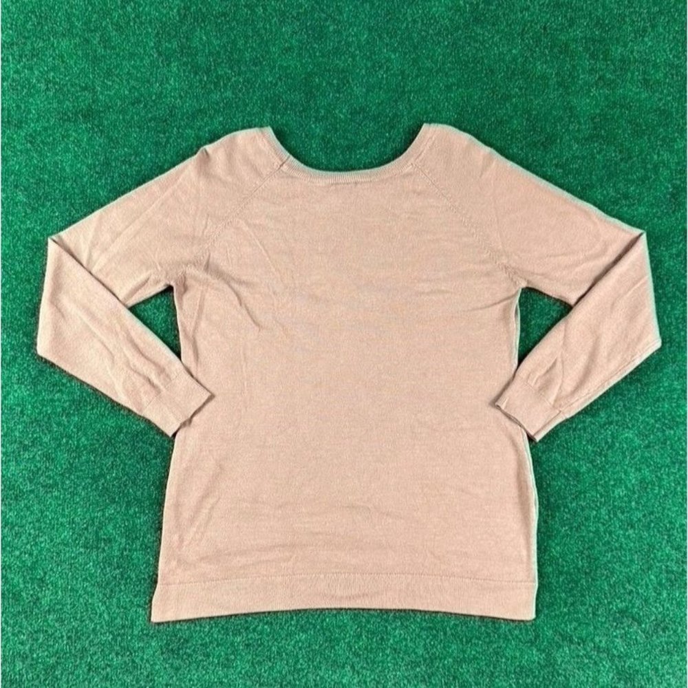 Rue 21 Brown Long Sleeve Yellow Deer Stitched Pullover Sweater Womens Size XL - Picture 2 of 7